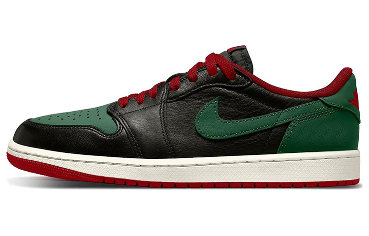 エアジョーダン1 Nike Women's Air Jordan 1 Retro Low OG "Black and Gorge Green" CZ0775-036