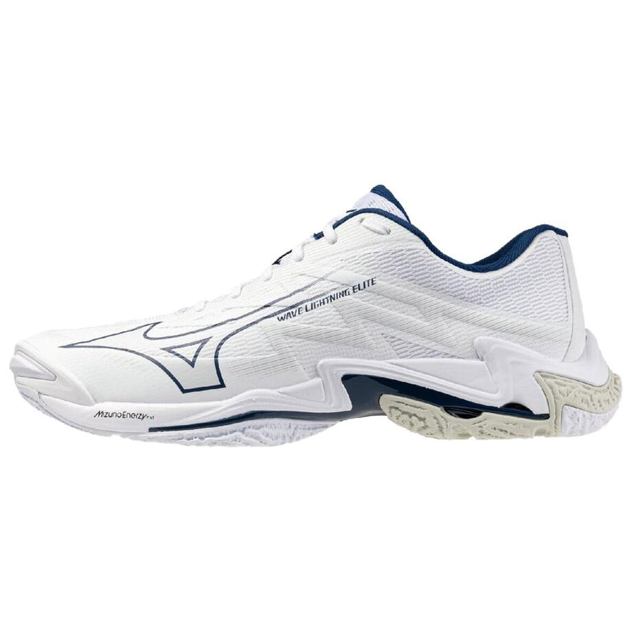 ミズノ Mizuno Wave Lightning Elite "White/Navy" V1GA260055