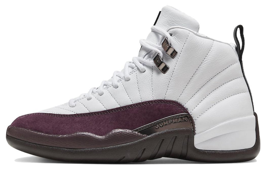 エアジョーダン12 A Ma Maniere × Nike Women's Air Jordan 12 "White and Burgundy Crush" DV6989-100