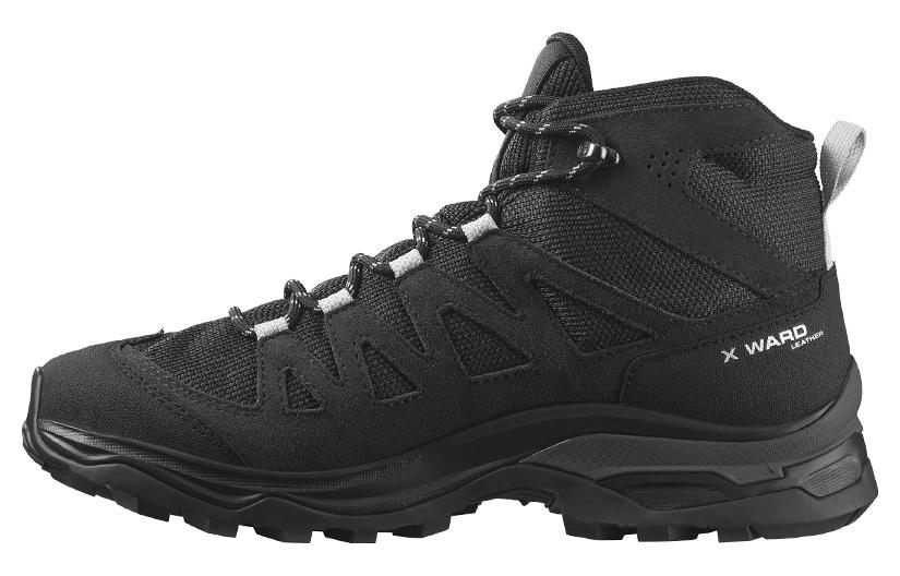 サロモン Salomon Women's X Ward Leather Mid GORE-TEX "Ebony/Phantom/Black" L47181900