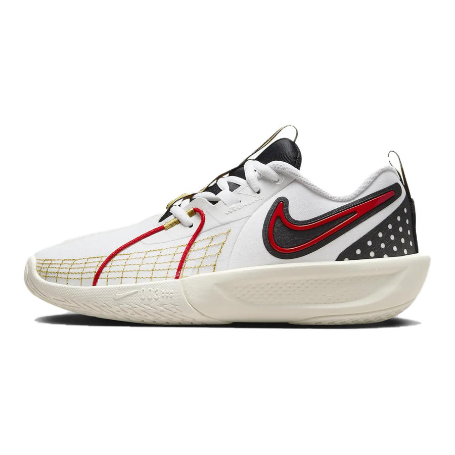 ナイキ Nike GS GT Cut 3 "White/Black/Bronzine/University Red" FD7033-103