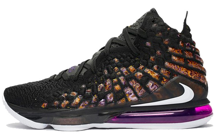 ナイキ レブロン Nike Lebron 17 "Black/White-Eggplant-Amarillo" BQ3177-004