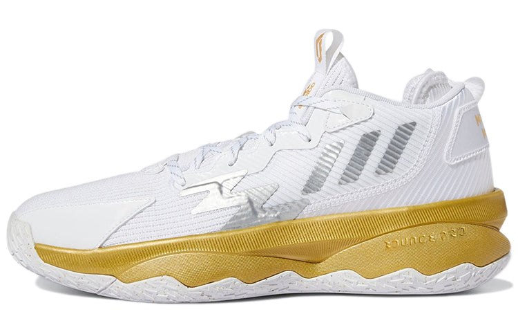 アディダス adidas Dame 8 "Footwear White/Silver Metallic/Gold Metallic" GY1755