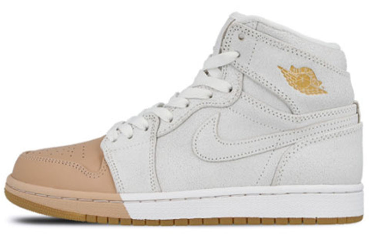 エアジョーダン1 Nike Women's Air Jordan 1 Retro High Dip-Toe "White" AH7389-107