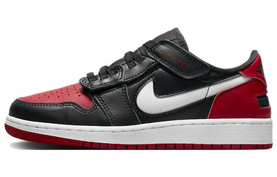 エアジョーダン1 Nike GS Air Jordan 1 Low Flyease "Black/White/Gym Red" DN4639-066
