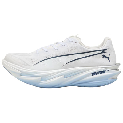 プーマ ディヴィエイト ニトロ Puma Women's Deviate Nitro Elite 4 "PUMA White/Chambray Blue/Persian Blue" 312128-09