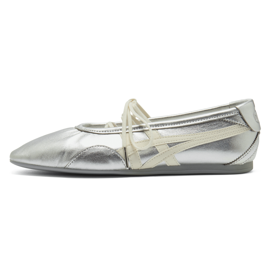 オニツカタイガー Onitsuka Tiger Women's Gymnarina "Silver/Cream" 1182A754-020