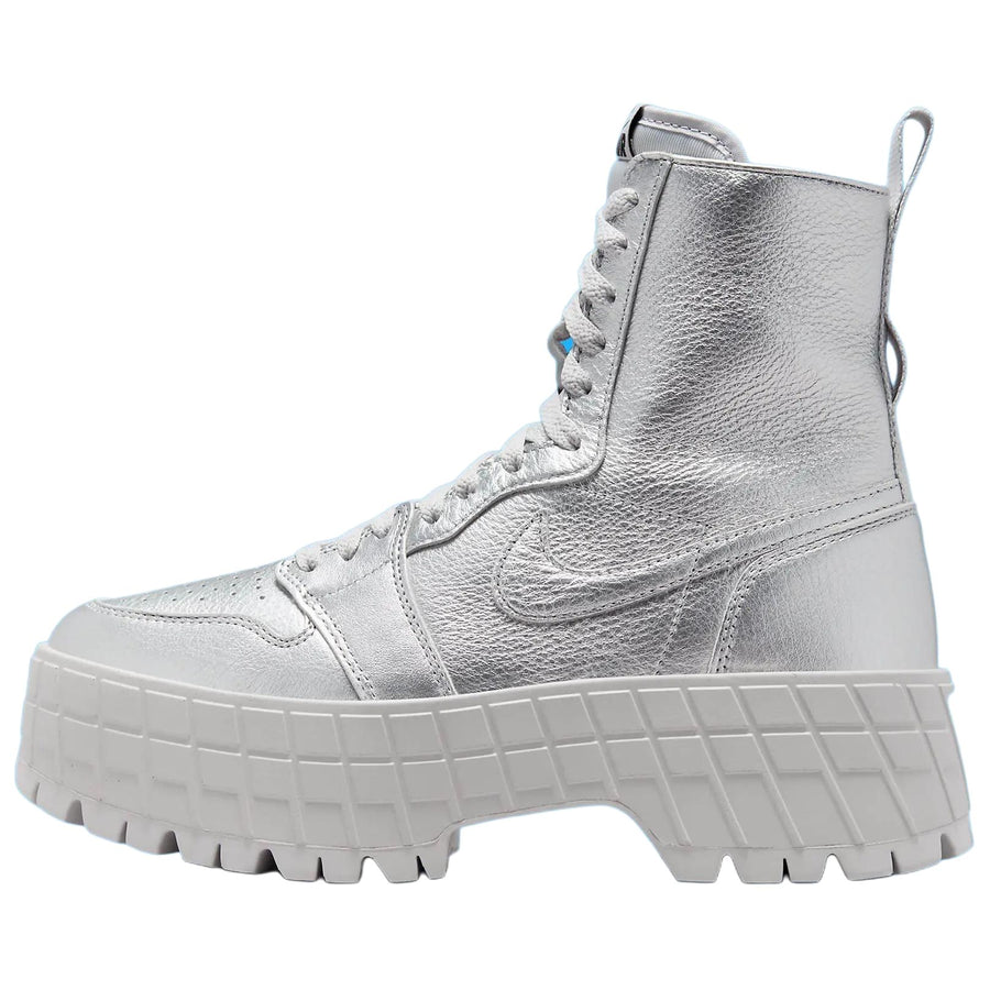 エアジョーダン1 Nike Women's Air Jordan 1 Brooklyn "Metallic Silver" FJ5737-002