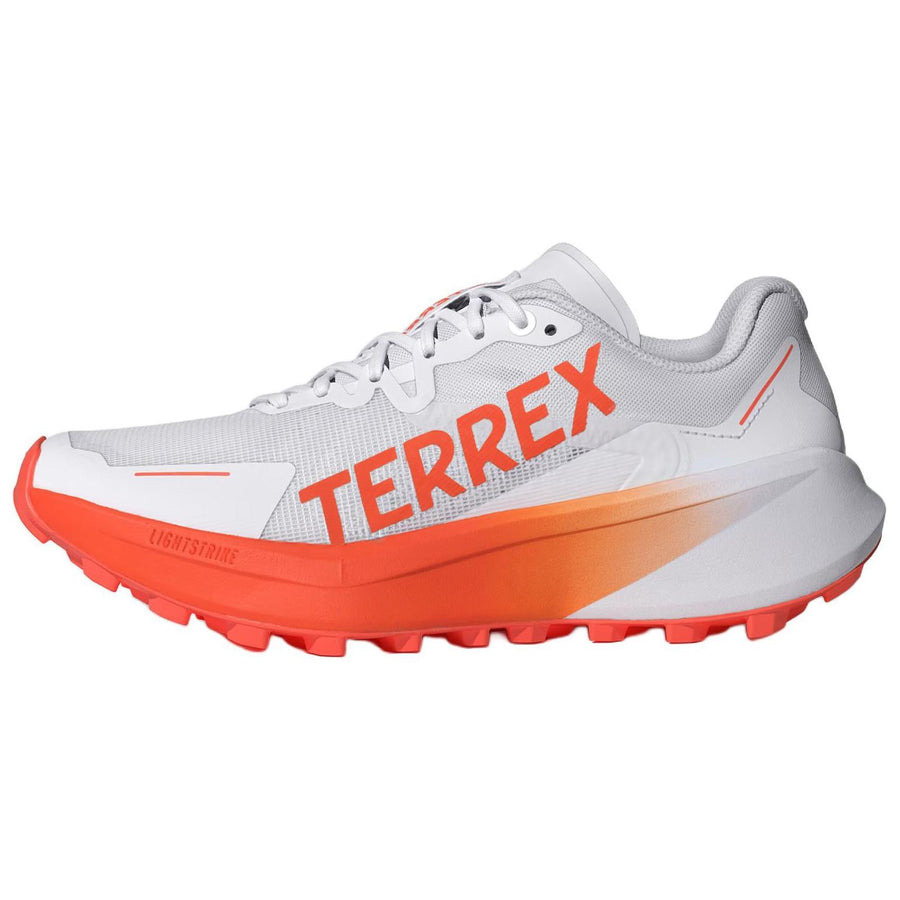 アディダス adidas Women's Terrex Agravic 3 Trail Running "Cloud White/Semi Impact Orange/Dash Grey" JI0955