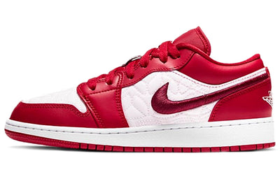 エアジョーダン1 Nike GS Air Jordan 1 Low SE "Red Quilt" DB3621-600