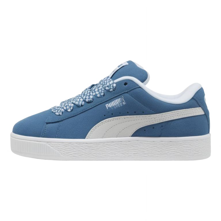 プーマ スウェード Puma Women's Suede XL Lace "Blue Horizon/Puma White" 398310-01