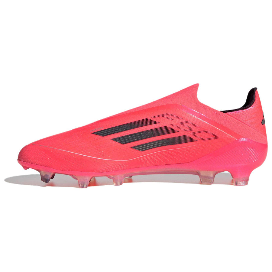 アディダス adidas F50 Elite Laceless FG "Turbo/Aurora Black/Platinum Metallic" IE3185