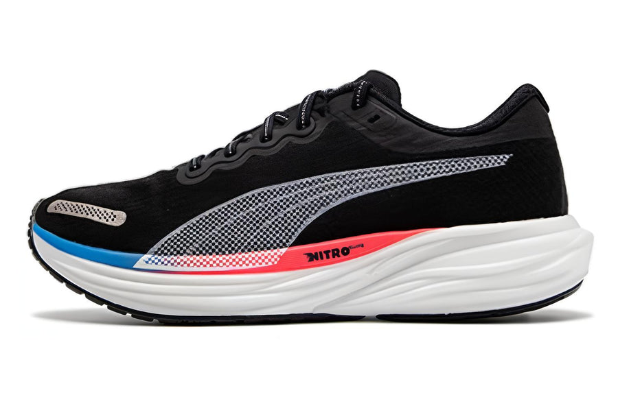 プーマ Puma Deviate Nitro 2 "Black Fire Blue" 376807-13
