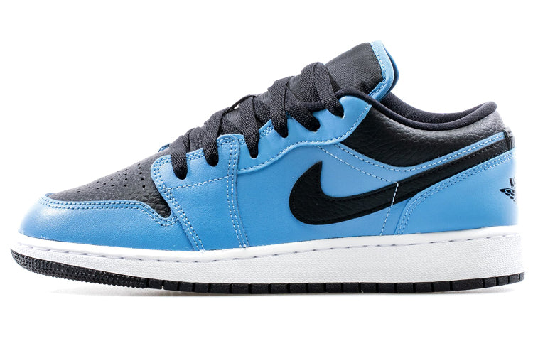 エアジョーダン1 Nike GS Air Jordan 1 Low "University Blue/Black" 553560-403