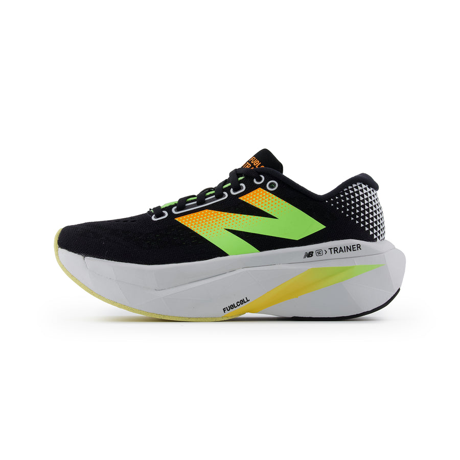 ニューバランス フューエルセル New Balance Women's FuelCell SuperComp Trainer V3 "Black/Lime" WRCXLH4