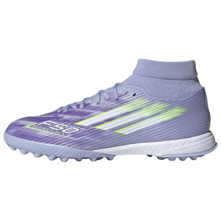 アディダス adidas Women's F50 Sparkfusion League Turf Boots "Violet Tone/Lucid Lemon/Purple Rush" JI0014