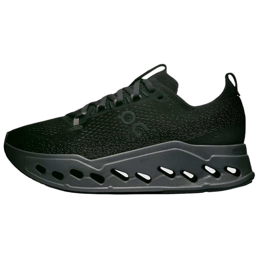 オン On Women's Cloudsurfer Max "Black/Eclipse" 3WF30220106