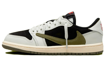 エアジョーダン1 Travis Scott × Nike PS Air Jordan 1 Low OG "Medium Olive" DZ5909-106