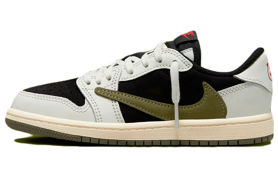 エアジョーダン1 Travis Scott × Nike PS Air Jordan 1 Low OG "Medium Olive" DZ5909-106