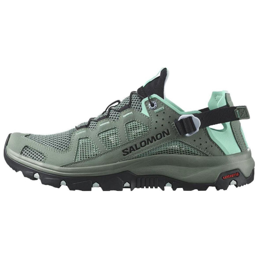 サロモン Salomon Women's Techamphibian 5 "Laurel Wreath/Arctic Ice/Marine Blue" L47117300