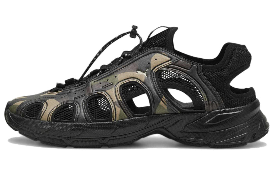 プーマ Puma Velo Camo Sandal "Puma Olive/Puma Black" 396422-01