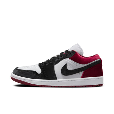 エアジョーダン1 Nike Women's Air Jordan 1 Low SE "Velvet Red/Black" FZ3242-001