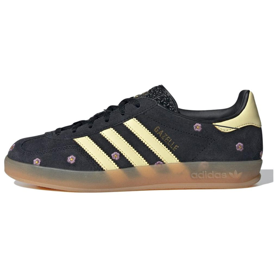 アディダス ガゼル adidas Women's Gazelle Indoor "Core Black/Almost Yellow/Silver Dawn" IF4490